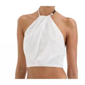 NEW SIR. azura tie top in ivory